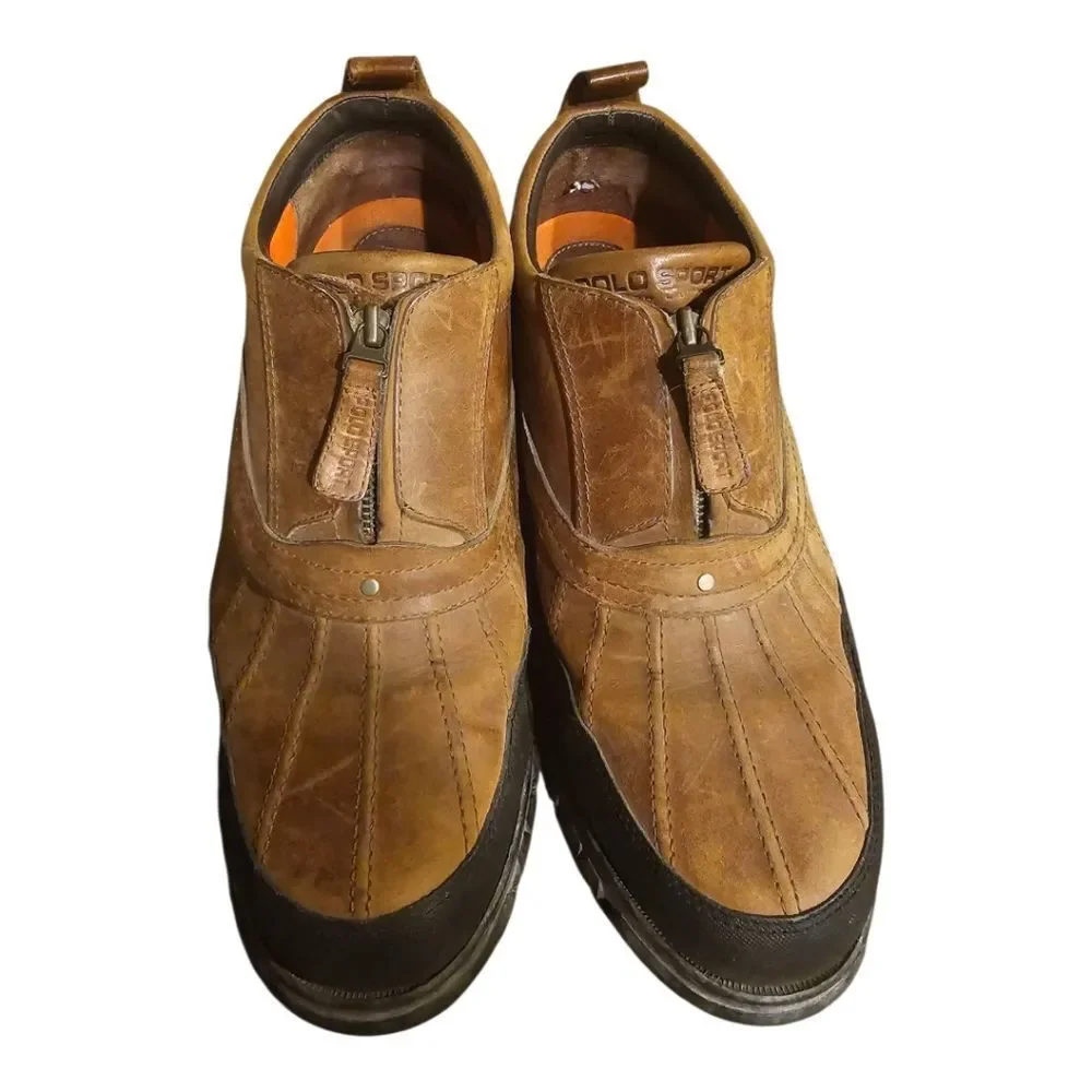 RALPH LAUREN Polo Sport Rugged Duck Boots -‎ Size 15D